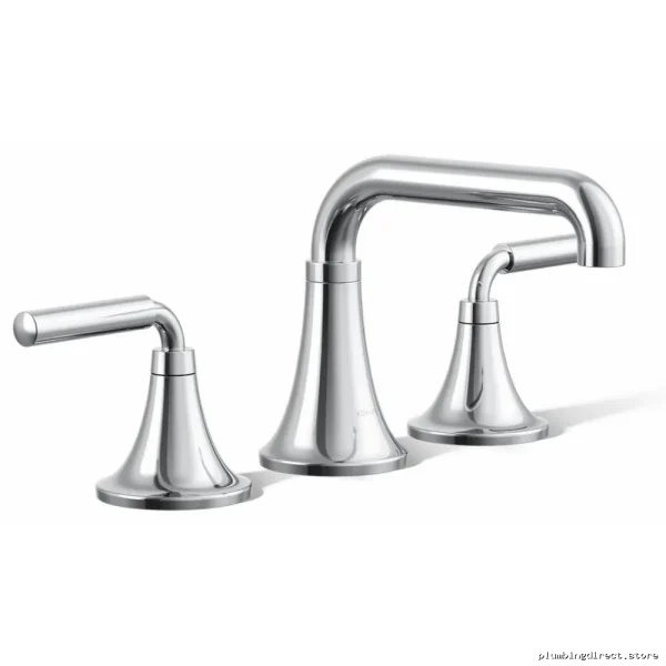 Kohler Polished Chrome Widespread Bathroom Faucet - Tone Series