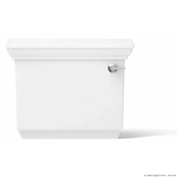 Kohler White 1.28 GPF Toilet Tank with RH Trip Lever – Stately Style 4434-RA-0
