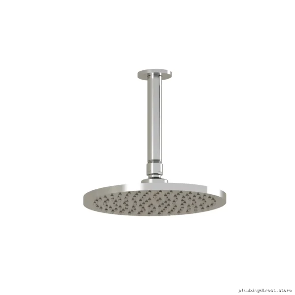 Kontour Rainfall Shower Head with Ceiling Mount - Chrome Spa-Like Design