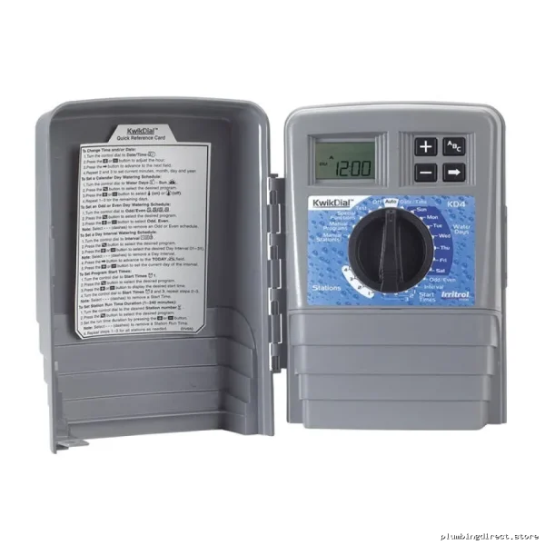 Kwik Dial 9-Zone Indoor Sprinkler Timer for Home Irrigation System