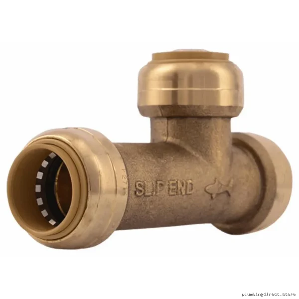 Lead Free Brass 3/4 Inch Slip Tee - U3370LF Sharkbite