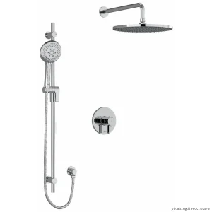 Premium Chrome Shower Faucet Trim - Leak-Proof TKIT5423C RIOBEL