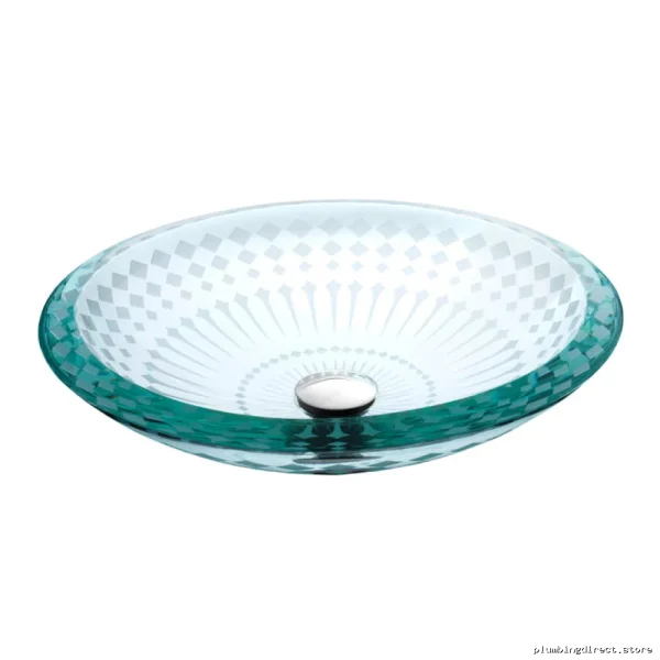 Durable Designer Glass Sink: Lenova GV-08 Vessel Style