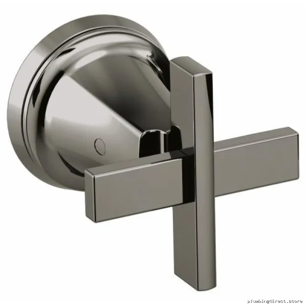 Levoir Brilliance Black Onyx Wall Mount Cross Handle Kit for Bathroom - HX7098-BNX Brizo