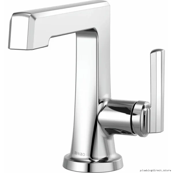 Levoir Low-Flow Single Hole Bathroom Sink Faucet 1.2 GPM Chrome Finish Brizo Model 65098LF-PC-ECO