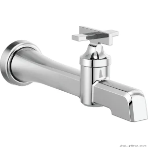 Levoir Chrome Single Handle Wall-Mount Bathroom Faucet Trim - T65798LF-PC Brizo