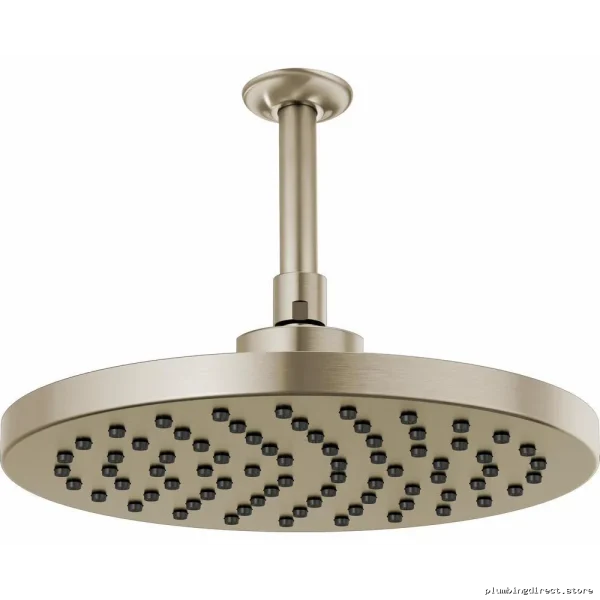 Levoir Brizo Rainfall Shower Head Brushed Nickel Finish - Image 2