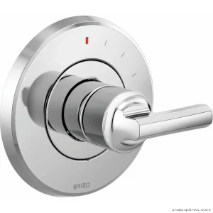 Levoir Chrome Pressure Balance Valve Trim Handle Replacement Kit - HL60P98-PC Brizo