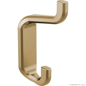 Levoir Gold Robe Hook - Elegant Luxury Bathroom Accessory 693598-GL