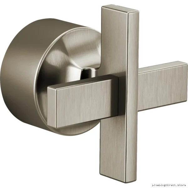 Levoir HX60P98-NK Cross Handle Kit - Pressure-Balanced Luxe Nickel Shower Valve Replacement for Brizo