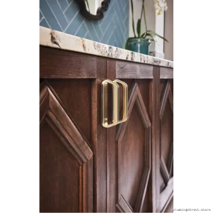 Levoir Luxury Gold Kitchen Drawer Pull Handle Brizo Collection