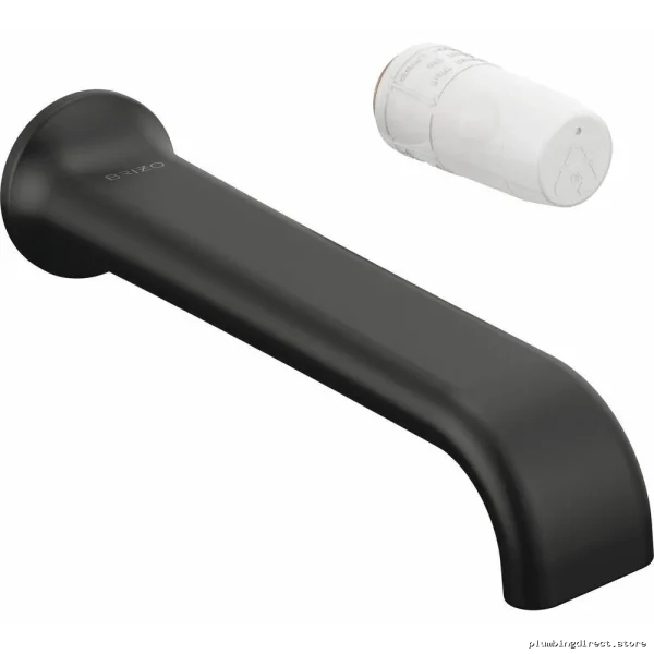 Levoir Matte Black Shower Arm & Flange - RP92044BNX for Brizo Fixtures