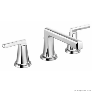 Levoir Modern Wide-Range Bathroom Faucet 1.2 GPM Fewer Handles Chrome Finish