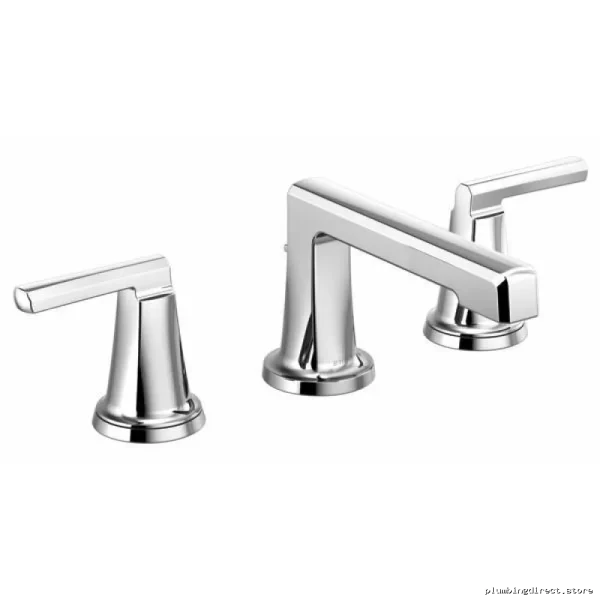 Levoir Modern Wide-Range Bathroom Faucet 1.2 GPM Fewer Handles Chrome Finish