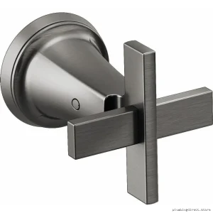 Levoir Premium Steel Wall Mount Cross Handle Kit | HX5898-SL Brizo