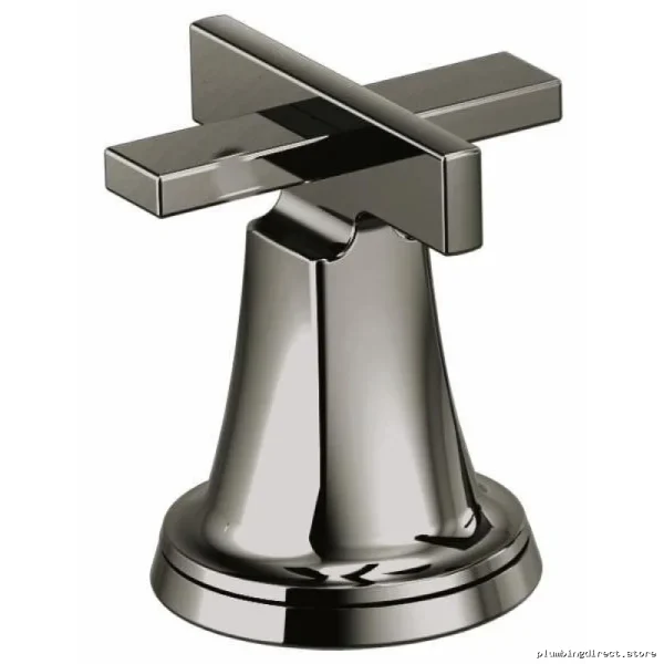 Levoir Roman Tub Cross Handle Set of 2 - Nickel Finish HX698-BNX Bathroom Hardware