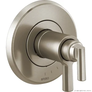 Levoir TempAssure Thermostatic Valve Trim - Premium Luxe Nickel T60098-NK Brizo