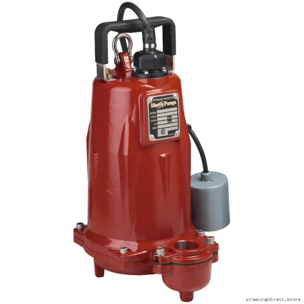 Liberty FL... Automatic Heavy-Duty High Head Wastewater Pump - Ph/V w/ Long Power Cable