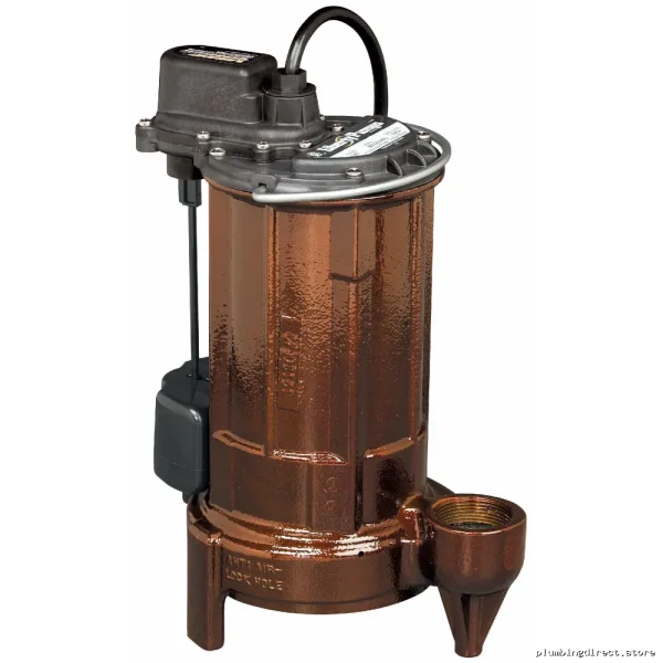 Liberty Pumps 1/2 HP Cast Iron Sump Pump with VMF Switch 115V 10ft Cord
