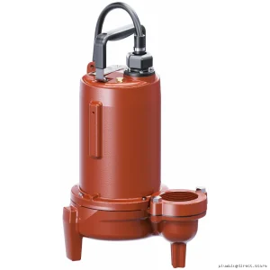 Residential Sewage Pump 1 HP 1-Phase 208-230V w/25' Cord (LE102M2-2) Liberty Pumps