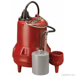 Liberty Pumps FL34 Series - Automatic Low Head Wastewater Pump | Single Phase | Long Reach