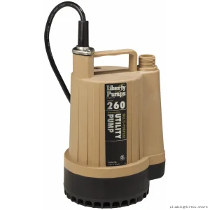 Liberty Pumps Model #HPM-34 - Hand-Powered Yard Water Transfer Tool w/ Extended Reach & Durable Hose Adapters