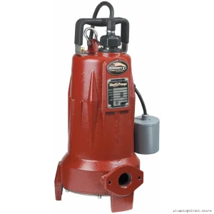 Liberty Pumps LSGX202A 2HP Auto Grinder Pump 1-Phase 208-230V 25ft Cord