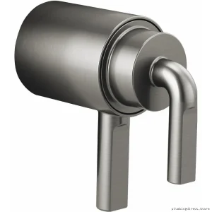 Litze TempAssure Thermo Shower Handles & Trim Kit - Notched Design in Luxury Steel Finish by Brizo
