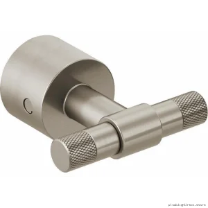 Litze Two-Handle Wall-Mounted Tub Filler with T-Lever Handles in Luxe Nickel - Model HL70433-NK