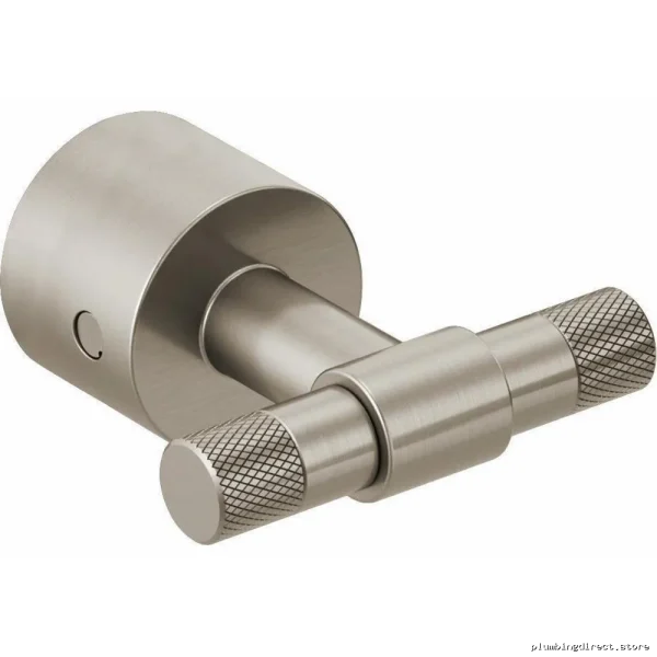 Litze Two-Handle Wall-Mounted Tub Filler with T-Lever Handles in Luxe Nickel - Model HL70433-NK