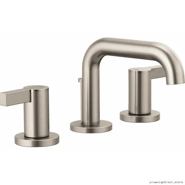 Litze Widespread Extended Lever Handle Kit in Luxe Nickel - Modern Sink Hardware HL5335