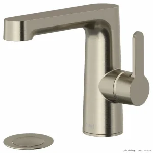 Nibi Low Flow Bath Faucets w/Lever-Handle | Brushed Nickel Finish