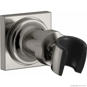 Lumicoat Square Adjustable Wall-Mounted Hand Shower Holder - Stainless Steel U4010