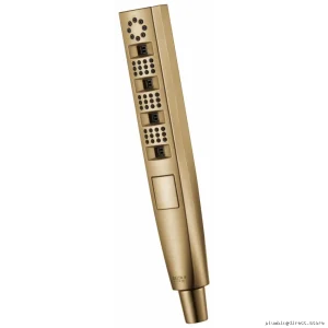 Lumicoat Champagne Bronze 4-Setting Hand Shower 1.75 GPM - Premium Shower