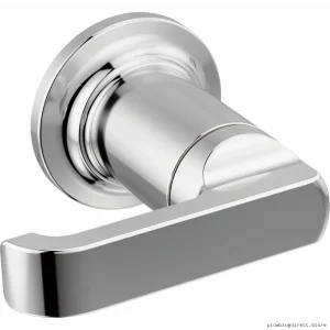 Wall Mount Tub Filler Lever Handle | Lumicoat Chrome H591-PR Delta