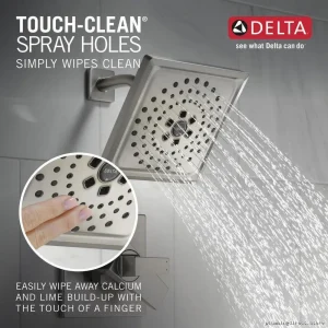 Lumicoat Stainless Steel Shower Trim - Trillian Monitor 17 Series T17243-SS-PR Delta