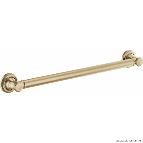 Luxe Gold 24-Inch Traditional Grab Bar by Brizo - Model 69310-GL for Safety