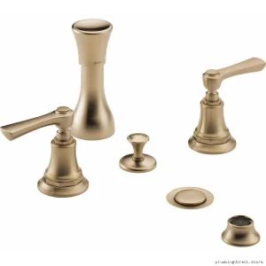 Premium Brizo Rook Lever Handles - Luxe Gold Bathroom Set