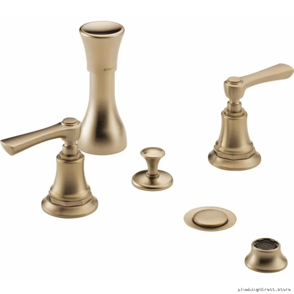 Premium Brizo Rook Lever Handles - Luxe Gold Bathroom Set