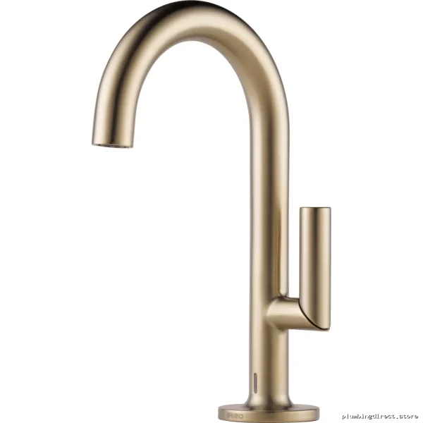 Brizo Luxury Single-Hole Bath Faucet in Luxe Gold Finish
