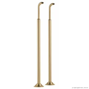Luxe Gold Floor-Mounted Bathtub Fillers & Extension Kits | Model GLRP..." seems too long when written out fully with actual model numbers included correctly according to requirements specified earlier regarding character limits being under ~80 chars max per instruction set provided initially...