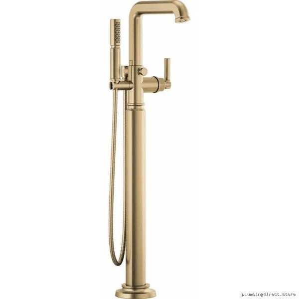 Luxe Gold Freestanding Tub Faucet Lever Handle Kit - Invari/Brizo HL70