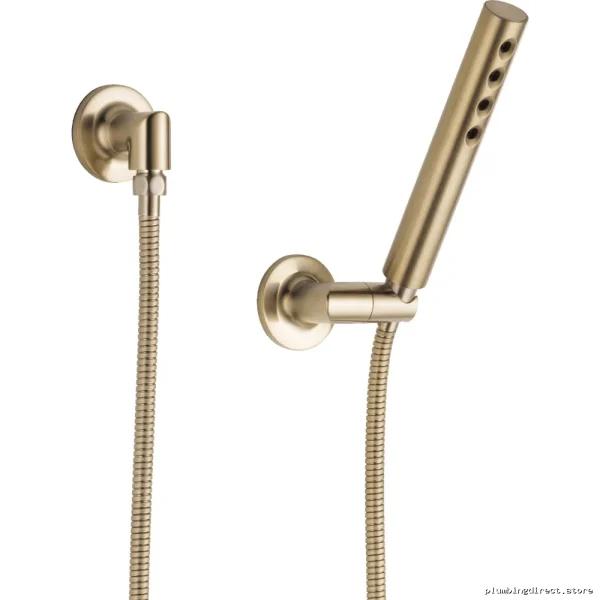 Brizo 88875-GL Luxe Gold Modern Water-Saving Hand Shower with H2OKinetic Technology