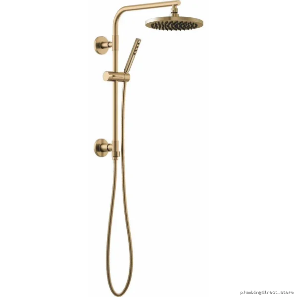 Brizo 88875-GL Luxe Gold Modern Water-Saving Hand Shower with H2OKinetic Technology - Image 2