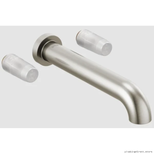 Luxe Nickel Two-Handle Bathtub Faucet Kit - Brizo Model #T70 - Image 3