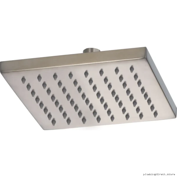 Brizo Ceiling Mount Square Rain Shower Head in Luxe Nickel Finish - Image 2