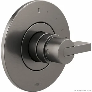 Luxe Steel Durable Pressure Balance Valve Trim Lever Handle Kit - HL60P32-SL Brizo
