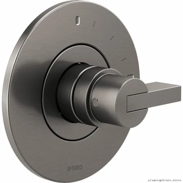 Luxe Steel Durable Pressure Balance Valve Trim Lever Handle Kit - HL60P32-SL Brizo