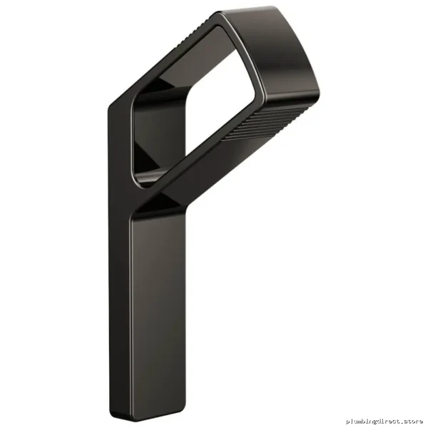Luxury Black Onyx Robe Hook - Brilliant Bathroom Finish by Brizo