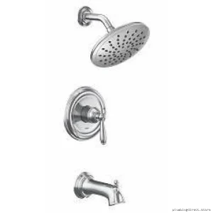 Luxury Brantford M-Core 2 Series Chrome Finish Tub/Shower Trim Set for Moen UT2253EP